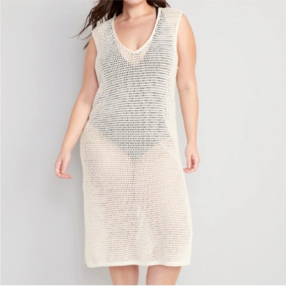 Knit Swim Cover-Up Dress - Picture 6 of 6